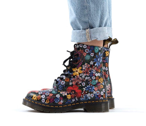 Dr. Martens 1460 Pascal Multi Wanderlust Backhand Ankle 8 Eyelet Boot