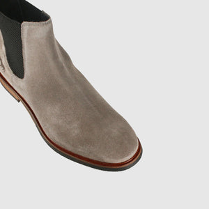 Wild Rhino Richmond Grey Suede Chelsea Ankle Boot Made In Portugal