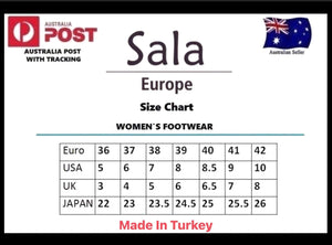 Sala Europe Aimee Coconut Light Tan Open Toe Sandal Made In Turkey