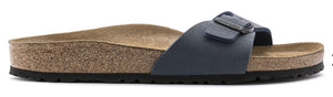 Birkenstock Madrid Nubuck Navy Birko-Flor Made In Germany