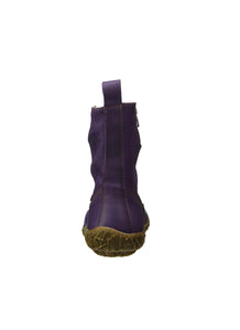 El Naturalista N722 Purple Zip Mid Calf Boot Made In Spain