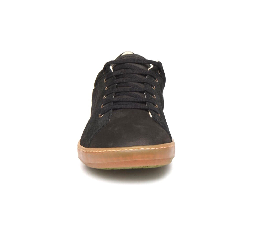 El Naturalista NF64 Black Meteo Lace Up 6 Eyelet Shoe Made In Spain