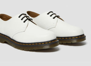 Dr. Martens 1461 White Smooth 3 Eyelet Shoe