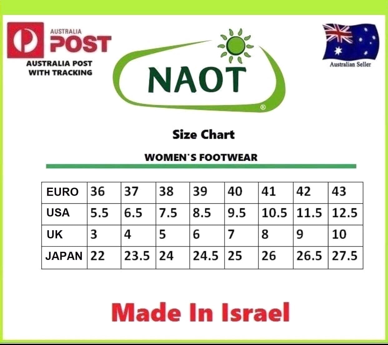 Naot Celesta Black Leather 2 Buckle Shoe Made In Israel