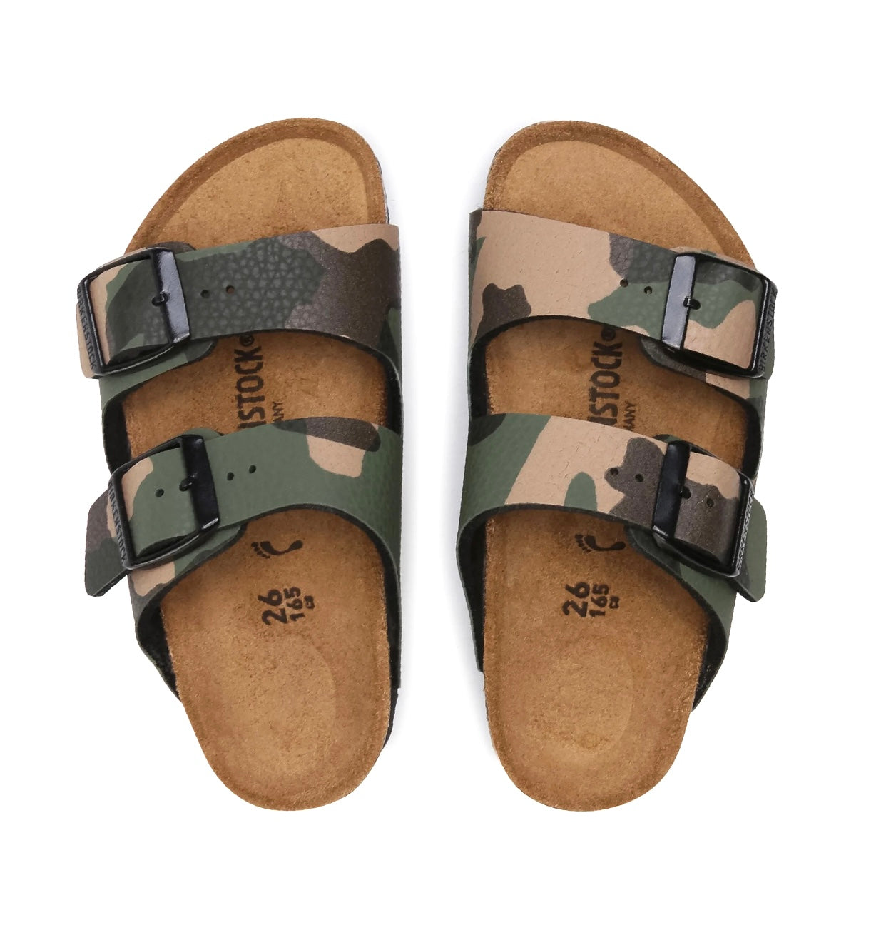 Birkenstock Arizona Kids Desert Soil Khaki Birko-Flor Made In Germany