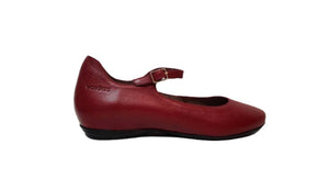 Wonders A-30101 Rubi Red Leather Mary Jane Made In Spain