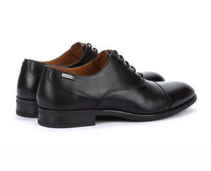 Pikolinos Bristol M7J-4184 Black 5 Eyelet Shoe Made In Spain