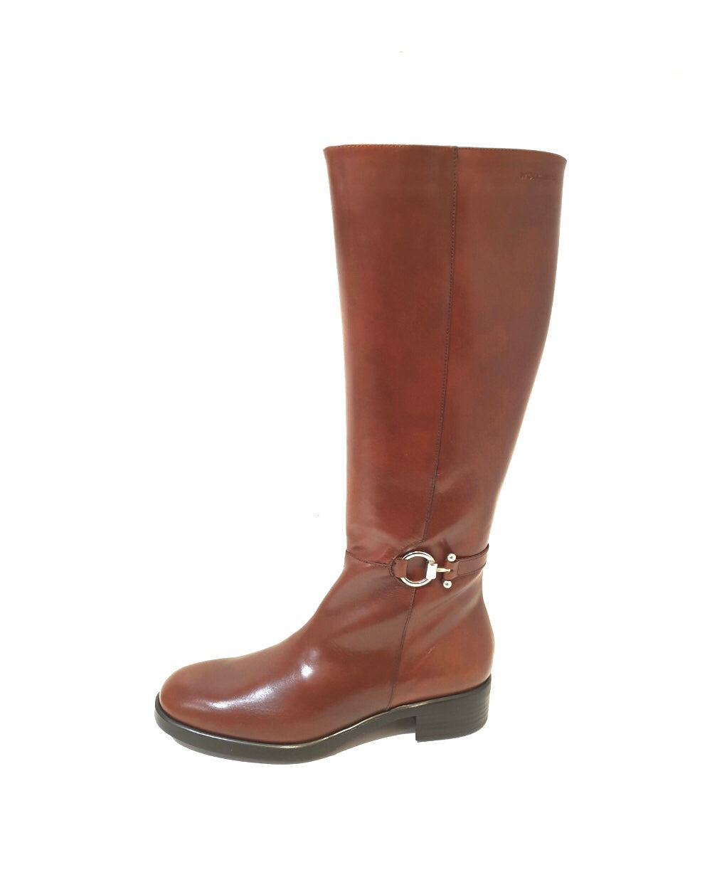 Wonders D-9342 Oregon Marron Light Tan Knee High Zip Boot Made In Spain