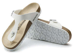 Birkenstock Gizeh White Birko-Flor Made In Germany