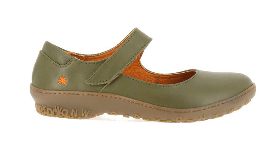Art Kaki Green 1420 Mary Jane Made In Spain