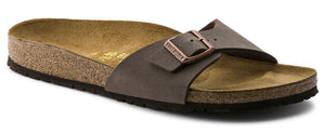 Birkenstock Madrid Nubuck Mocca Birko-Flor Made In Germany