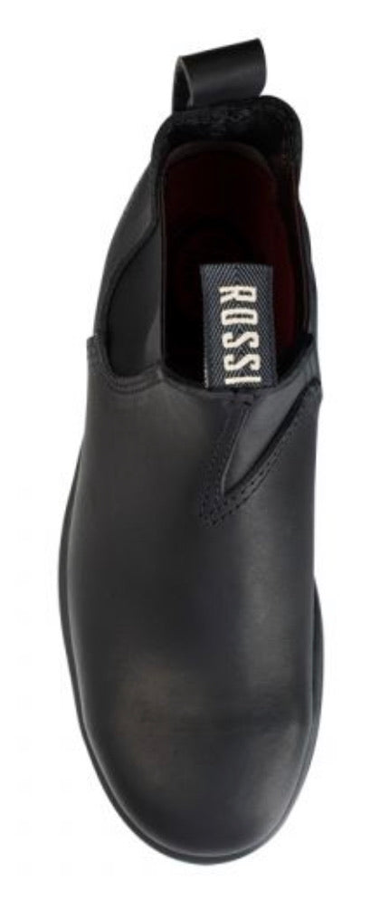 Rossi Boots Apollo 701 Black Steel Toe Chelsea Boot