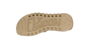 Fly London Tily722Fly Mynt Green Women's Wedges Sandals Made In Portugal