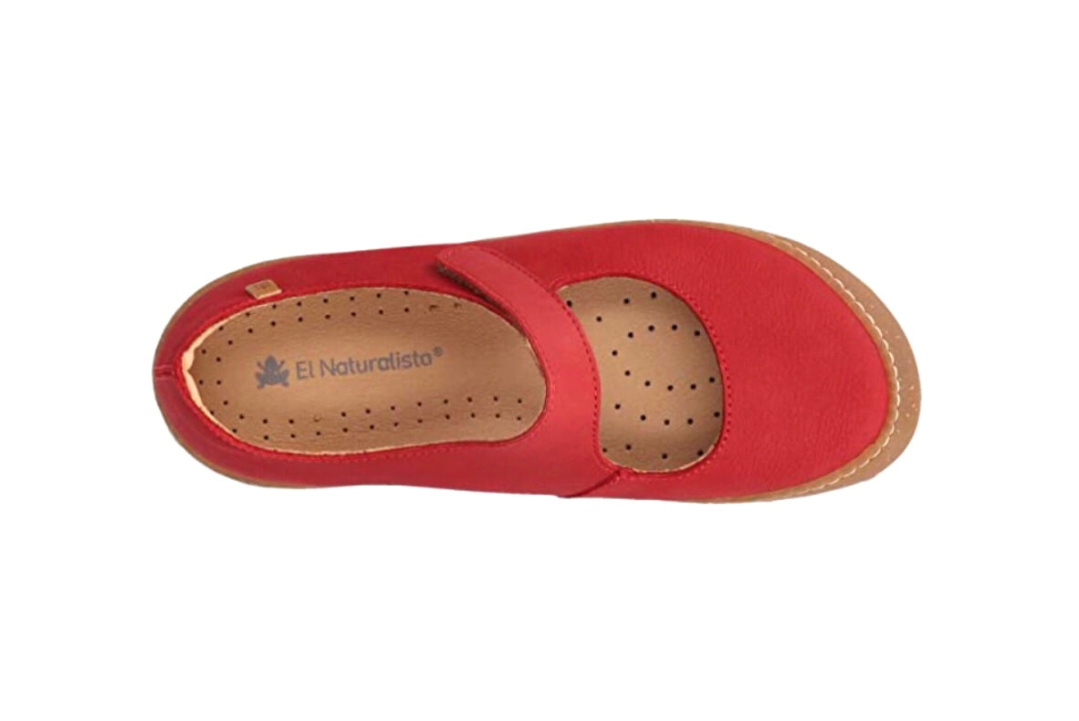 El Naturalista 5768 Tibet Red Pawikan Pleasant Mary Jane Made In Spain