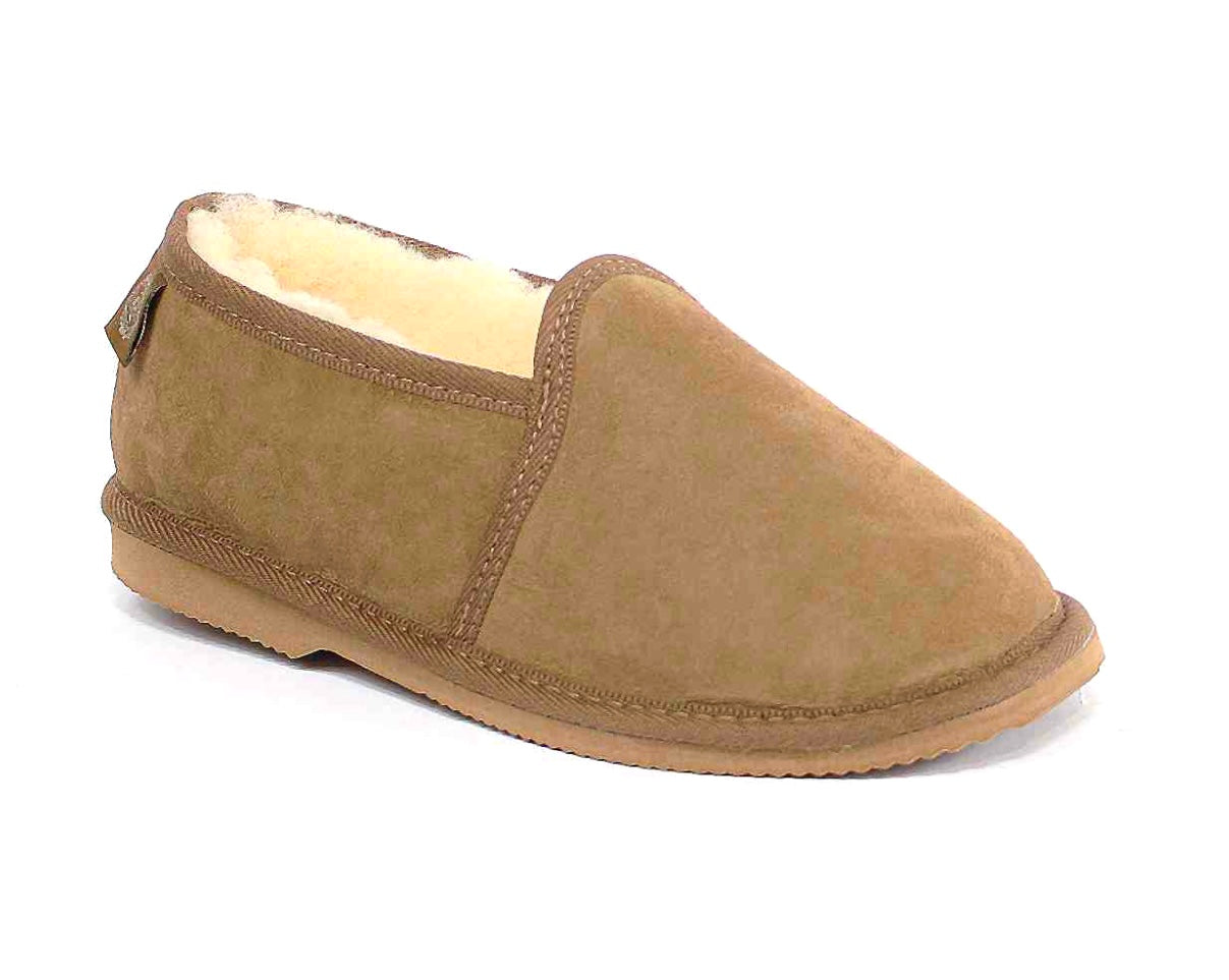 Ugg Australia Ross Chestnut Sheepskin Shoe Made In Australia