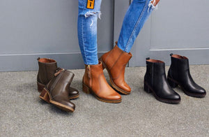 Pikolinos Llanes W7H-8632 Seamoss Zip Ankle Boots Made In Spain