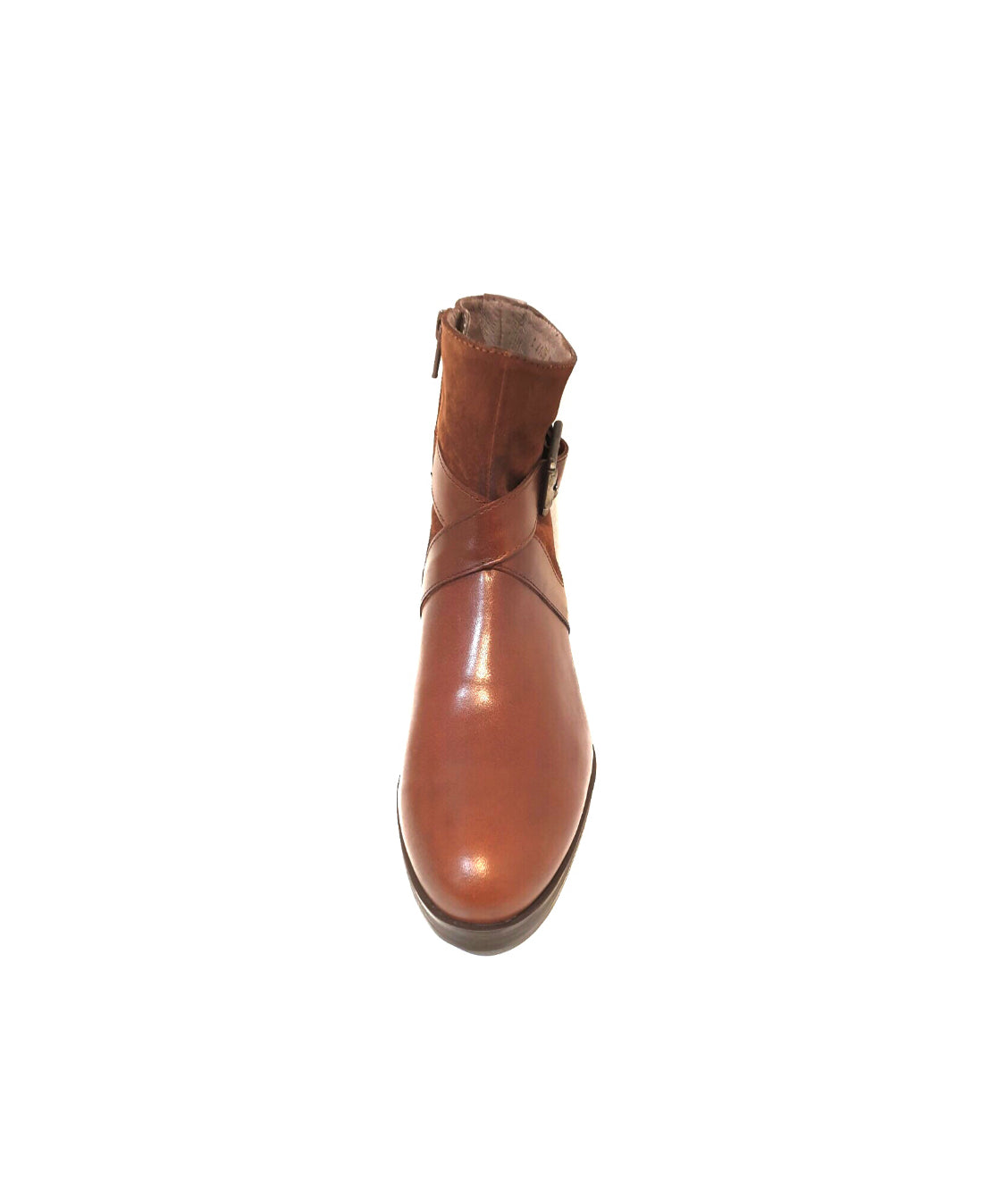 Wonders C-4105 Sierra Velgras Spaniel Light Tan Zip Ankle Boot Made In Spain