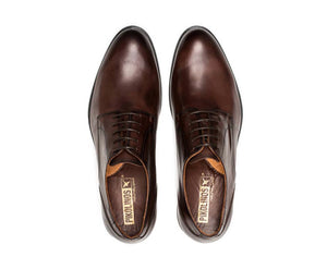 Pikolinos M7J-4187 Olmo Brown 5 Eyelet Shoe Made In Spain