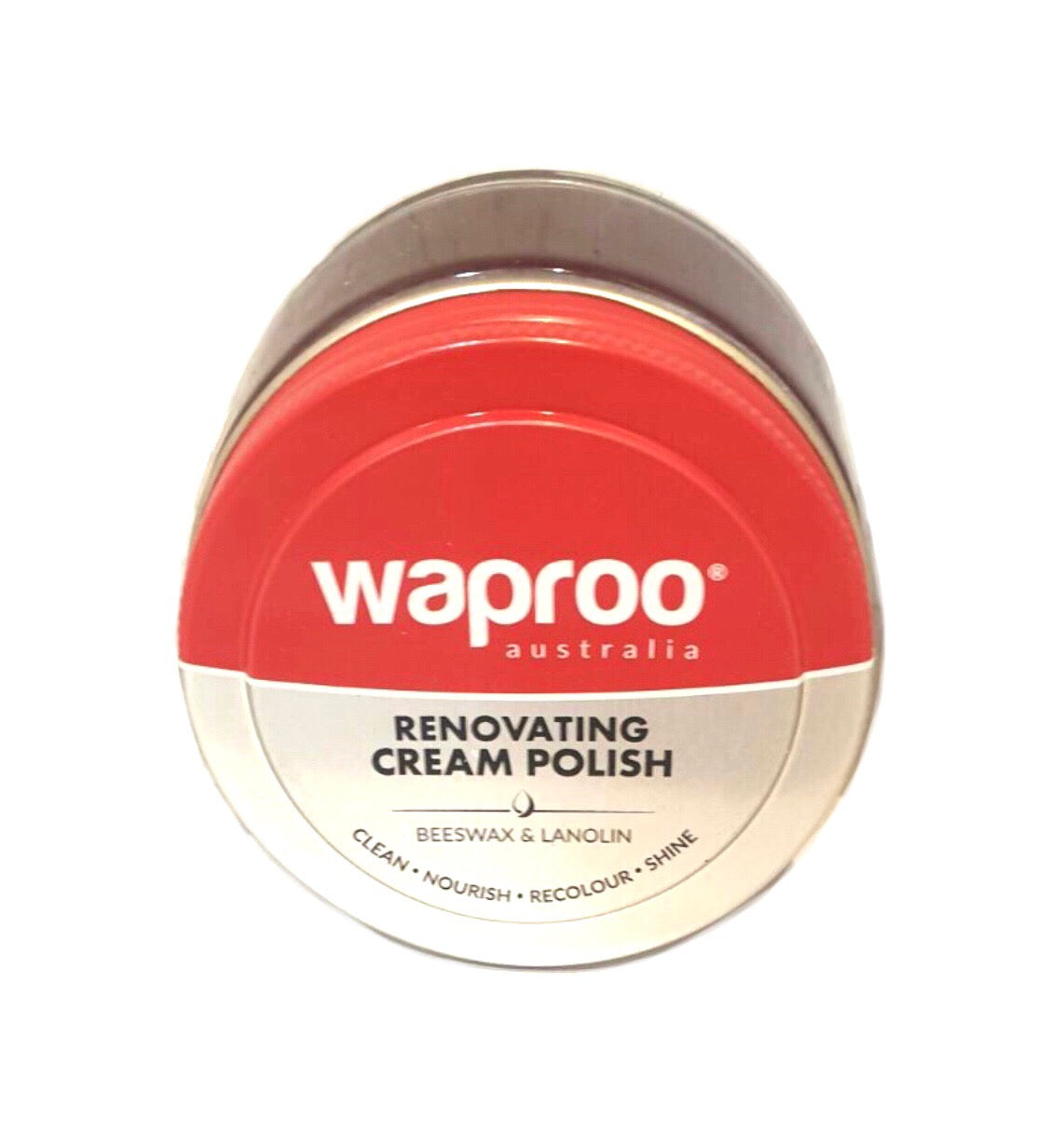 Waproo Burgundy Renovating Cream Polish 42g Made In France