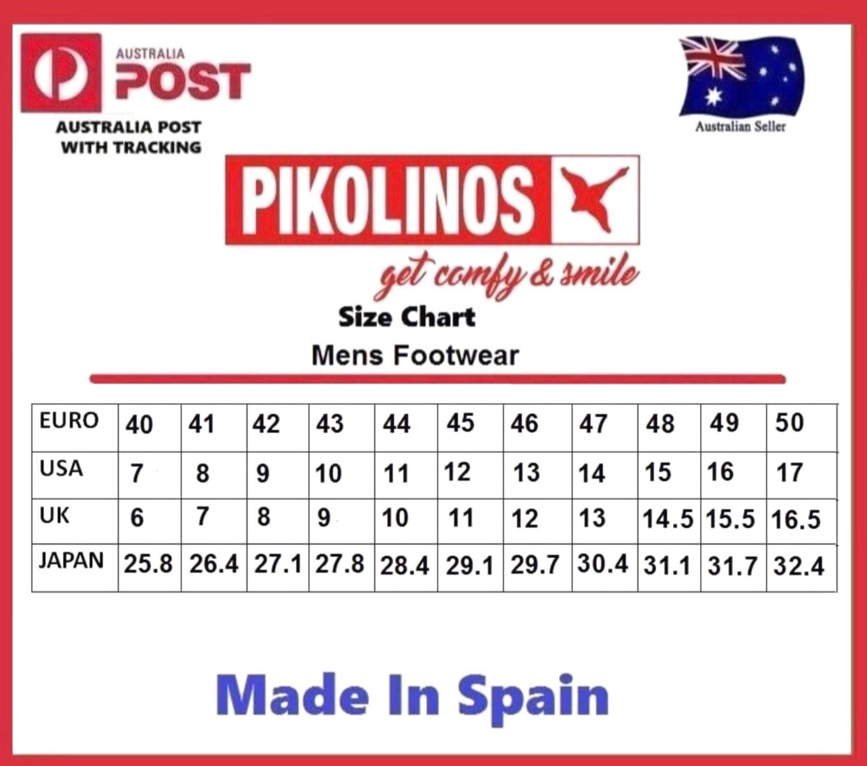 Pikolinos Berna M8J-4273 Cuero 2 Eyelet Shoe Made In Spain
