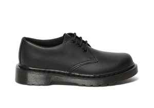 Dr. Martens 1461 Black Mono Junior 3 Eyelet Shoe