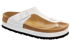 Papillio By Birkenstock Gizeh White Platform Made In Portugal