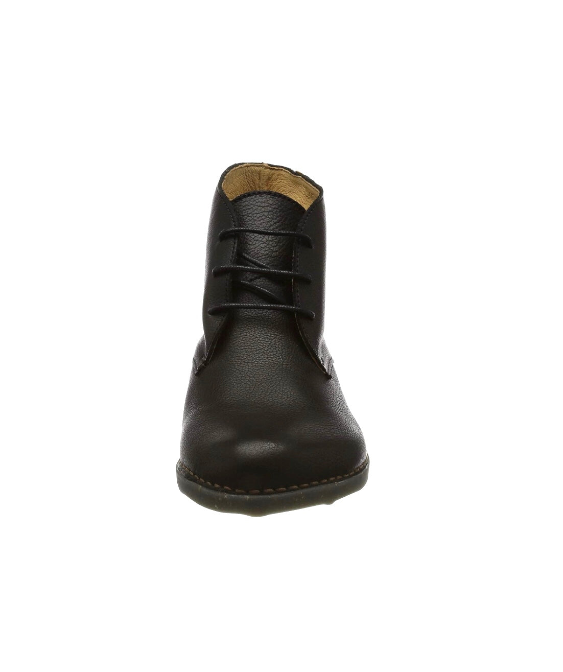 El Naturalista 5490 Black Sylvan 3 Eyelet Ankle Boot Made In Spain