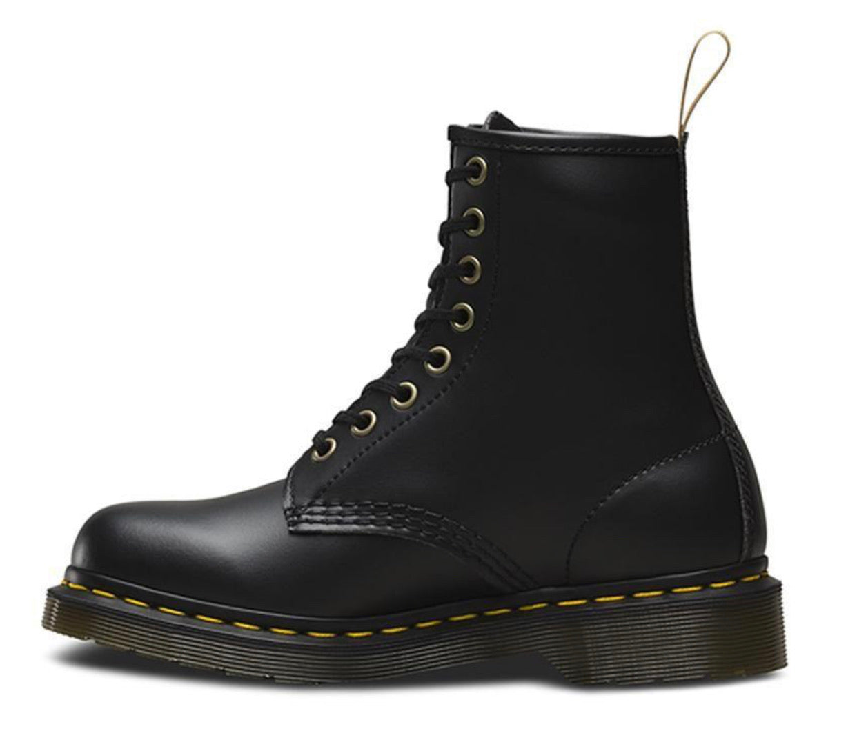 Dr. Martens 1460 Black Vegan Ankle 8 Eyelet Boot