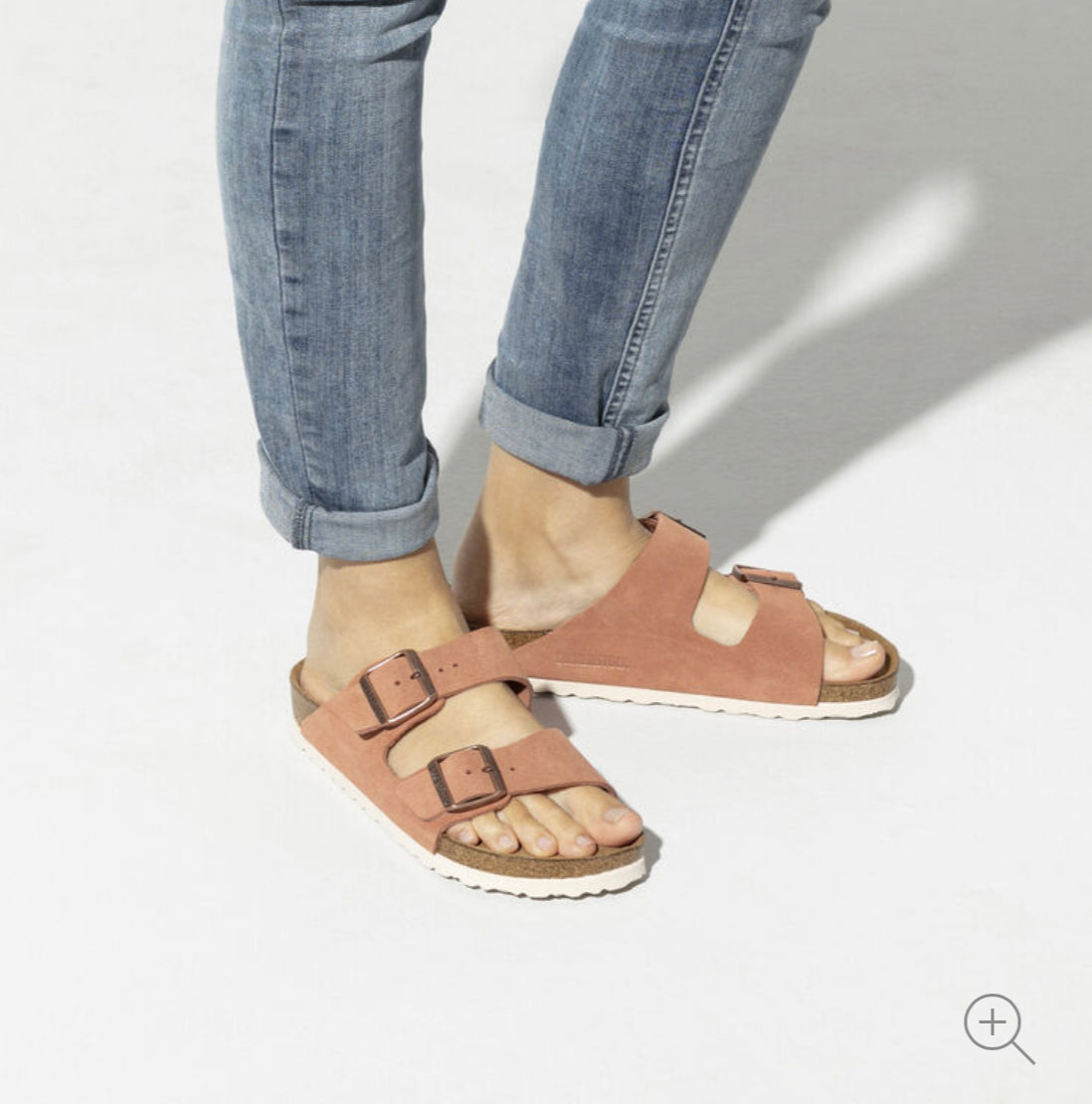 Birkenstock Arizona Earth Red Suede Soft Footbed Made In Germany