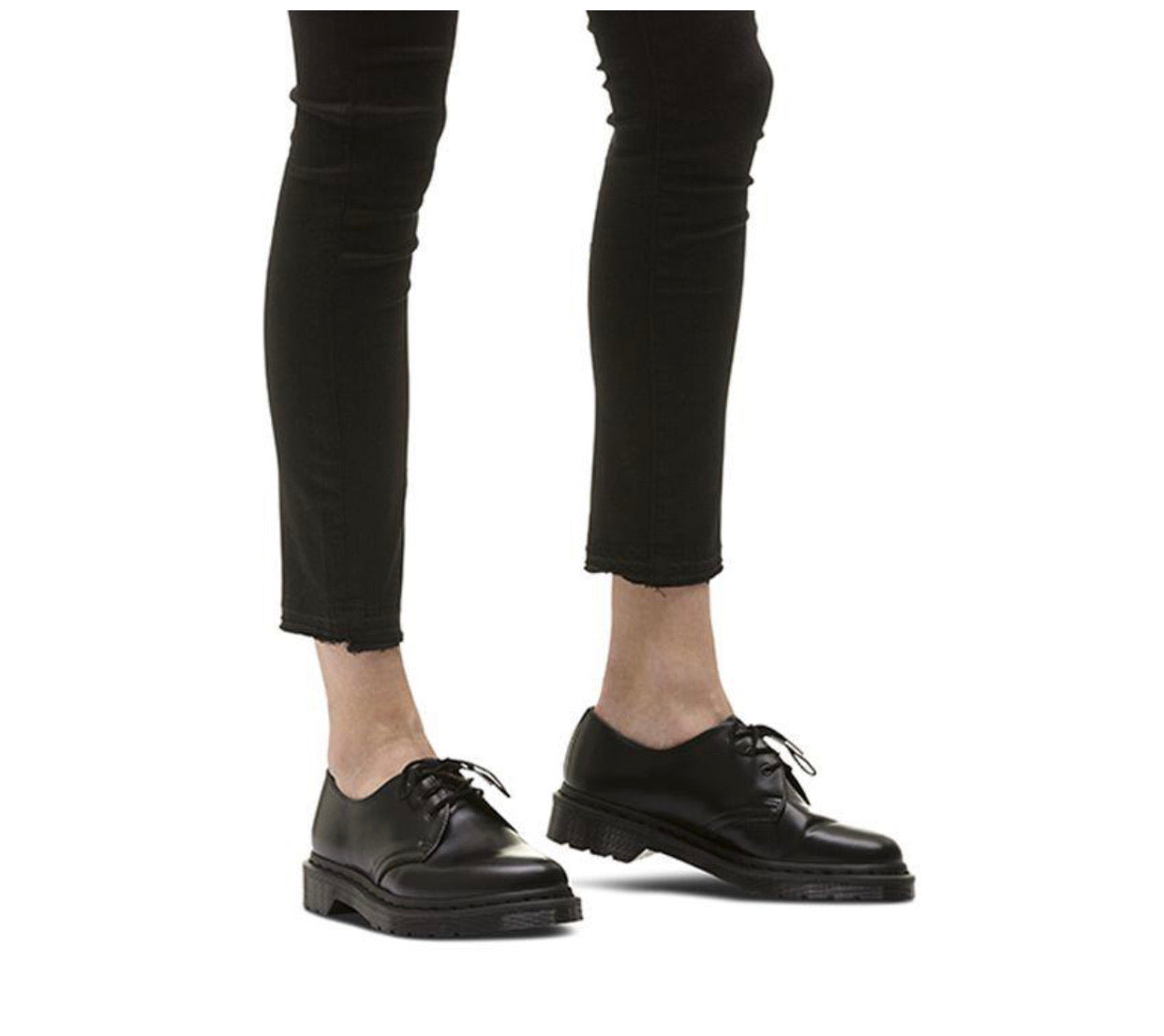 Dr. Martens 1461 Black Mono 3 Eyelet Shoe