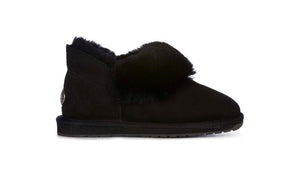 Emu Australia Black Platinum Mintaro Sheepskin Made In Australia