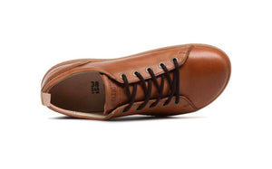 Birkenstock Islay Nut Natural Leather 5 Eyelet Shoe