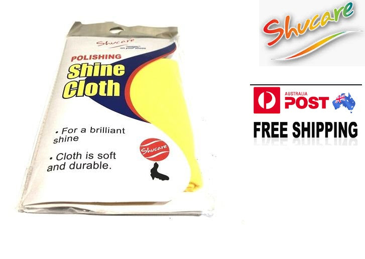 Shoe Care Products Shucare Yellow Polishing Shine Cloth Size 500mm-355mm Free Shipping