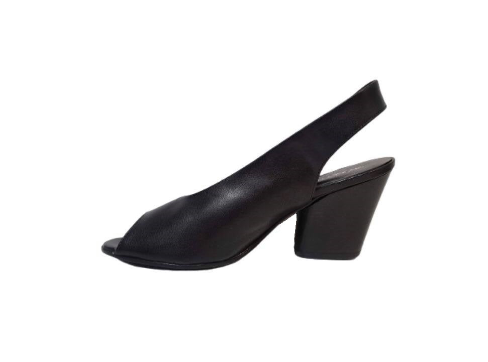 T-Progetto Z106 Black America Nero Court Shoe Made In Italy