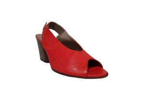 T-Progetto Z106 Rosso Red America Court Shoe Made In Italy