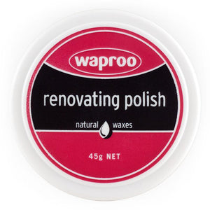 Shoe Care Products Waproo Dark Tan Renovating Polish 45g Made In Australia