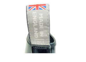 Solovair Black Hi Shine 8 Eyelet Boot Limited Edition Made In England