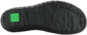 El Naturalista N5134 Black Zip Wedge High Boots Made In Spain