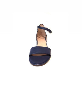 Wonders B-7310 Blue Baltic Leather Court Shoe Made In Spain