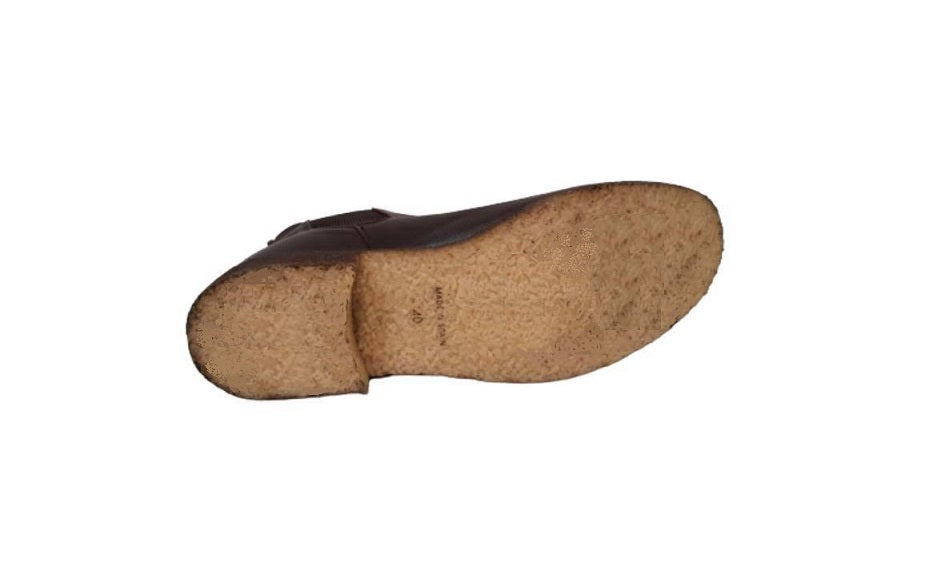 Wonders C-3502 Testa Brown Leather Chelsea Ankle Boot Made In Spain