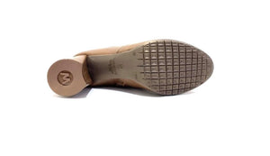 Wonders I-6832 Cuero Light Tan Knee High Zip Made In Spain